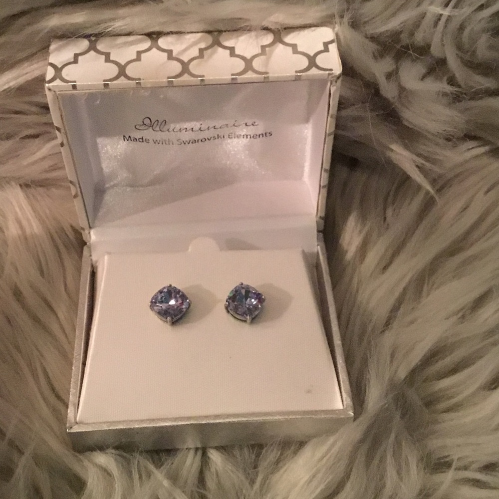 💜 Beautiful Amethyst Earrings 💜 - Picture 2 of 6